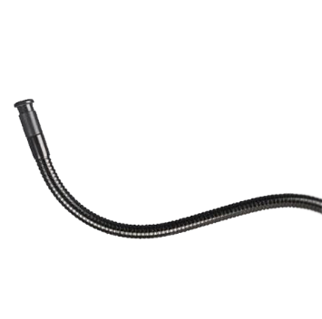 mo-vis Twister-Button, Schwanenhals, langes Kabel, schwarz – Bild 2