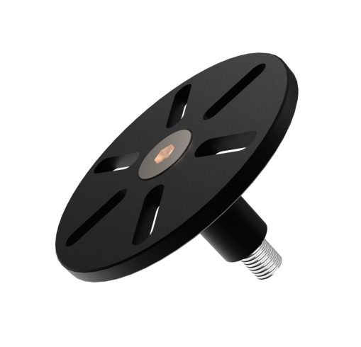 Udaption Tasteraufnahme Plate 51 m. Gewinde 1/4" für Buddy, Specs, Candy, Corn und Orby